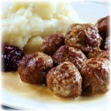 Swedish Meatballs in Maple Bourbon Recipe