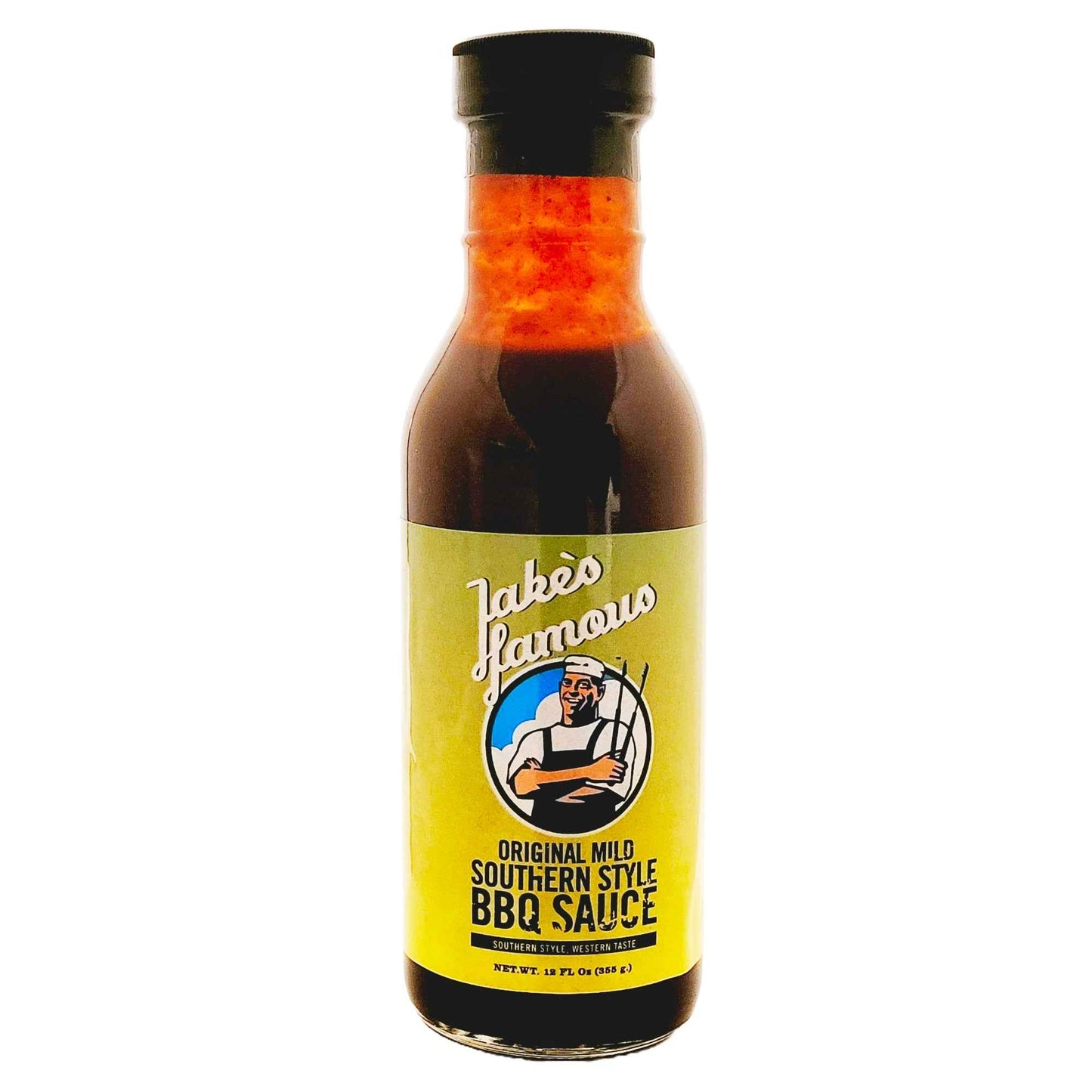 Original Southern Style BBQ Sauce - Hickory Flavor 12 Oz - Authentic Mild Taste