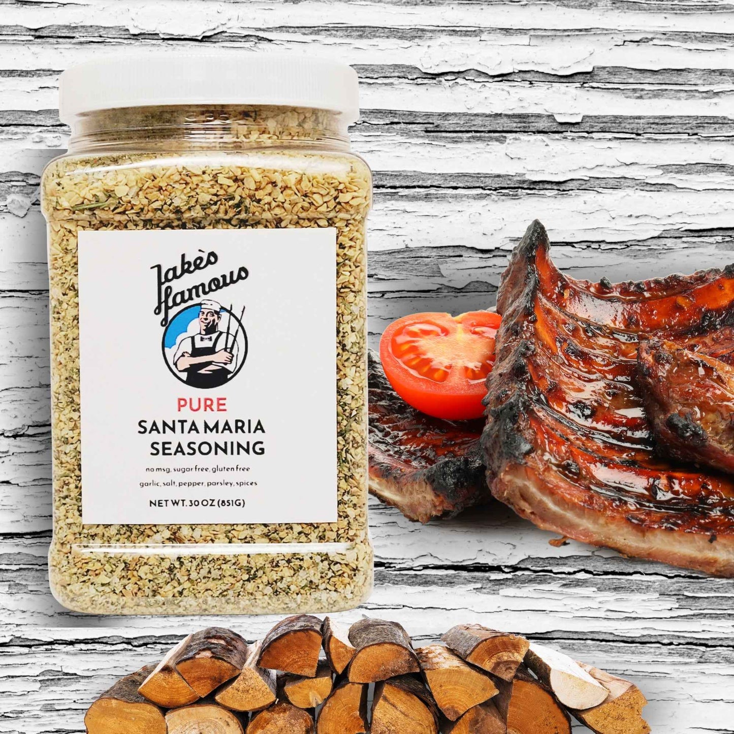 Pure Santa Maria Dry Rub 30 Oz