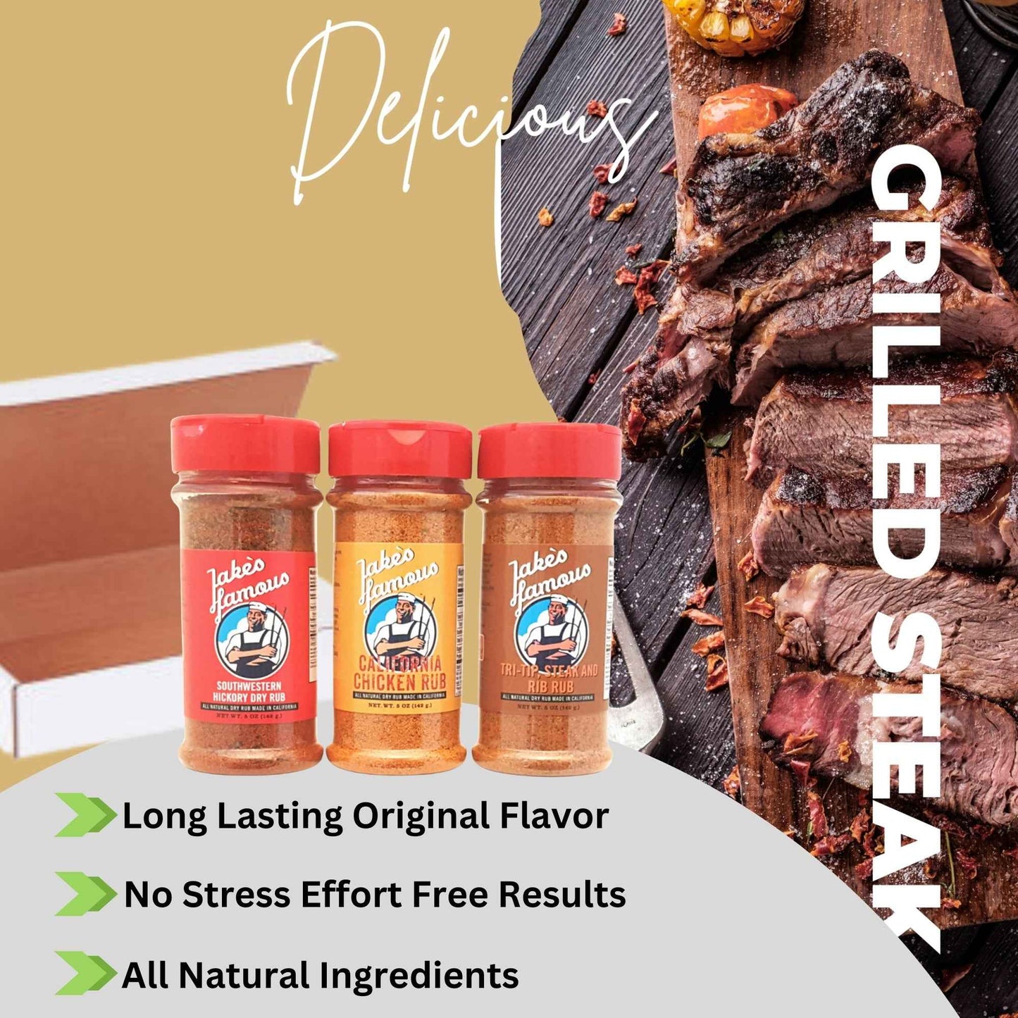 Jake's Famous Dry Rub Gift Box #1