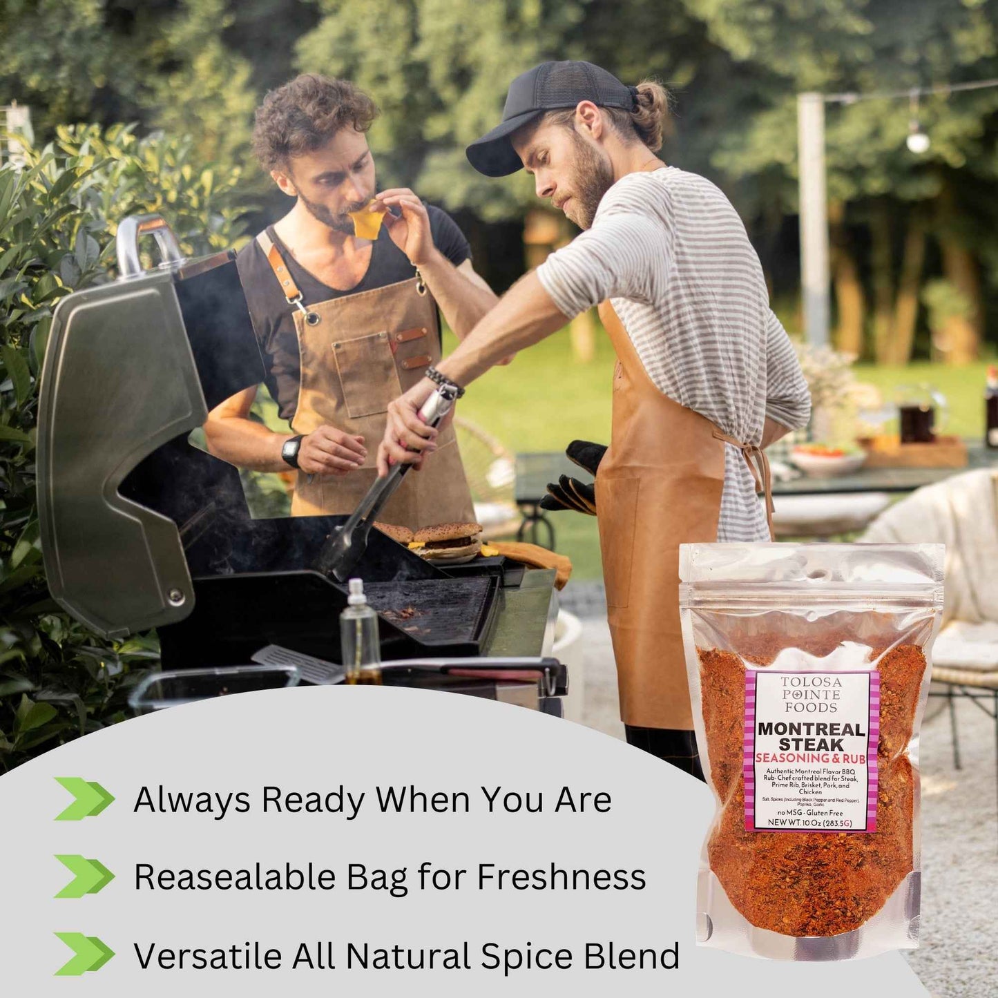 Tolosa Pointe Montreal Seasoning 10 Oz