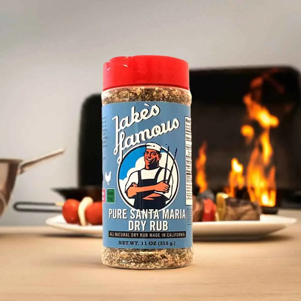Pure Santa Maria 11 Oz Tri Tip Rub on the table or grill