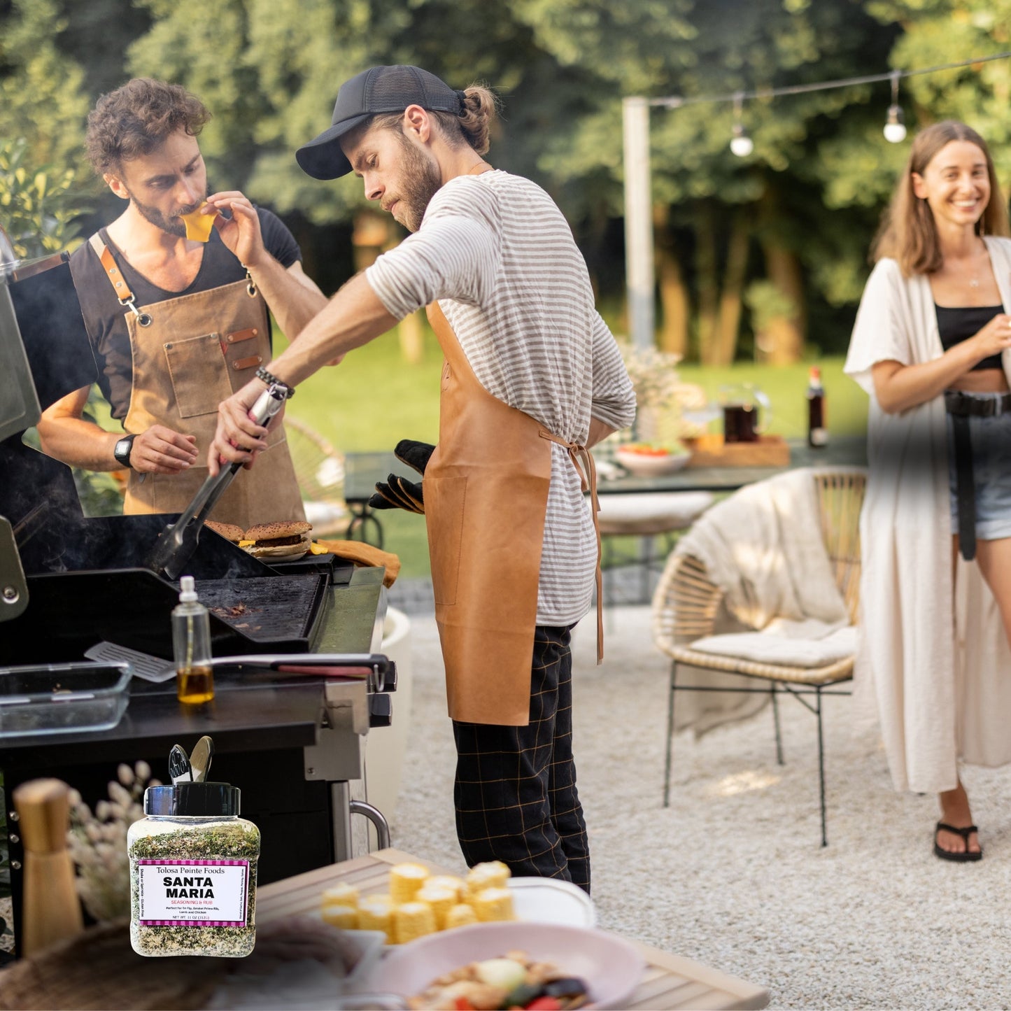 Tolosa Pointe Santa Maria Seasoning (11 oz) | Authentic Santa Maria Tri-Tip grilling with friends