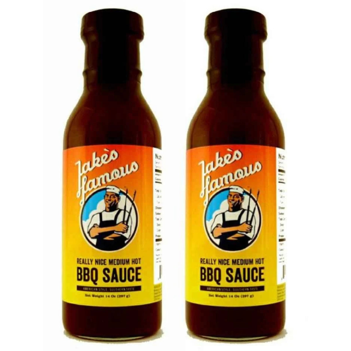 Really Nice Medium Hot BBQ Sauce 2 pack