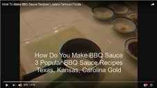 How To Make Homemade BBQ Sauce Recipes