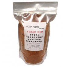 Tolosa Pointe - Texas Red Steak Seasoning, Chicken Seasoning