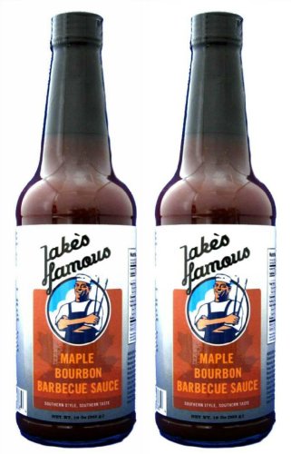 Maple Bourbon BBQ Sauce 12 Ounce 2 Pack - Click Image to Close