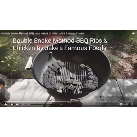 Double Snake BBQ Ribs Process for Perfectly Grilled Flavor