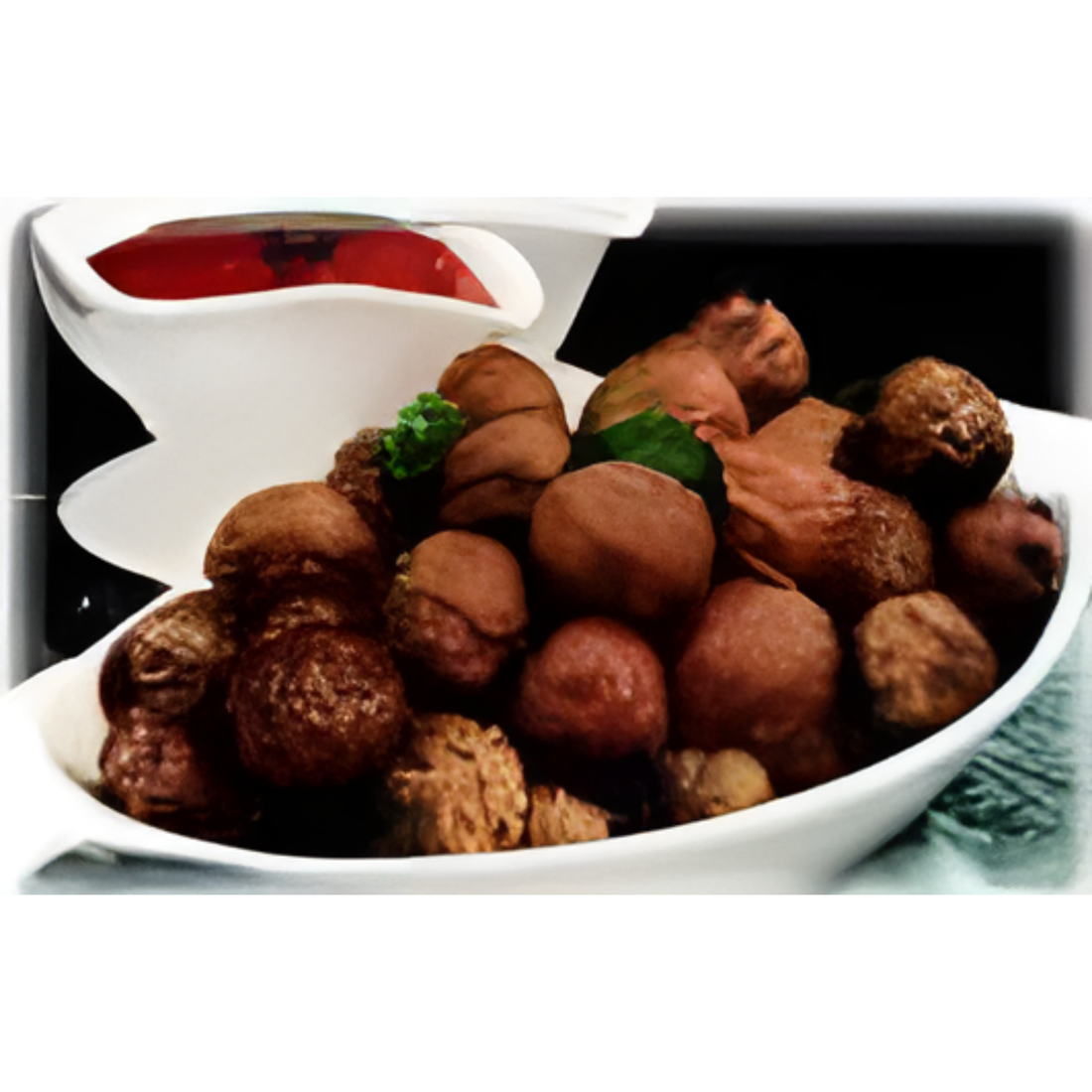 Gourmet Meatballs Recipe in Maple Bourbon Sauce