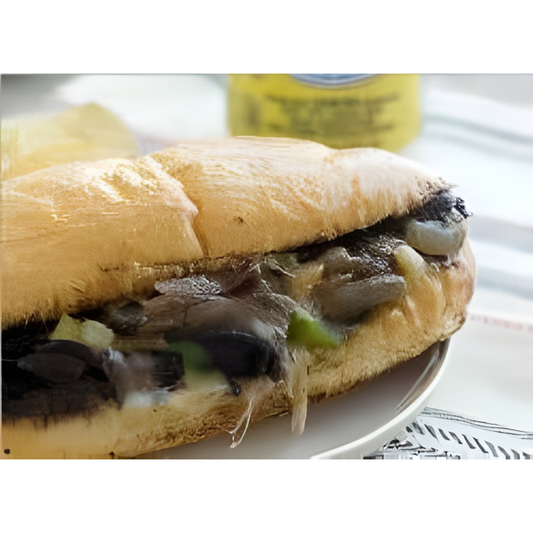 Tri Tip Cheese Steak Recipe with Portabella Mushrooms for Flavorful Meals