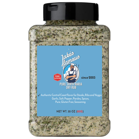 Pure Santa Maria Dry Rub  30 Oz - Authentic Grilling Flavor