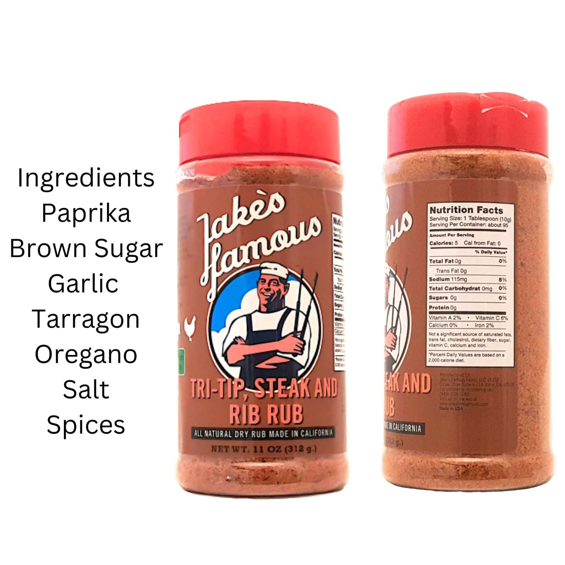 Tri Tip Steak Rub 11 Oz - Premium BBQ Seasoning for Flavorful Grilling