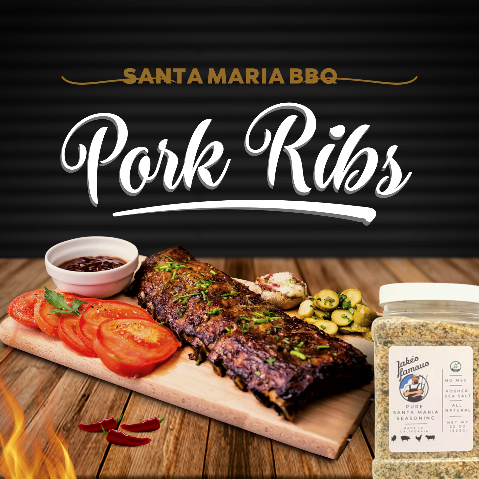 Pure Santa Maria Dry Rub 22 Ounce