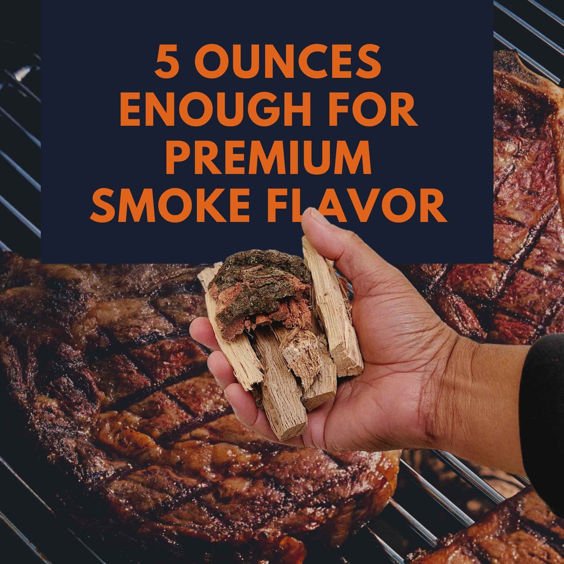 Tolosa Pointe Red Oak Wood Chips, Chunks and Flavor Pellets 15 Oz