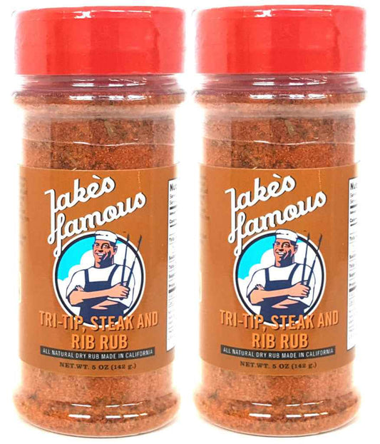 Tri Tip, Steak BBQ Rub for Ribs Rub 5 Oz 2 Pack