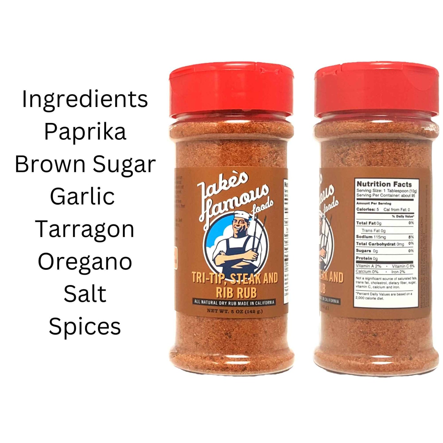 Tri Tip, Steak Seasoning Rib BBQ Rub 5 Oz