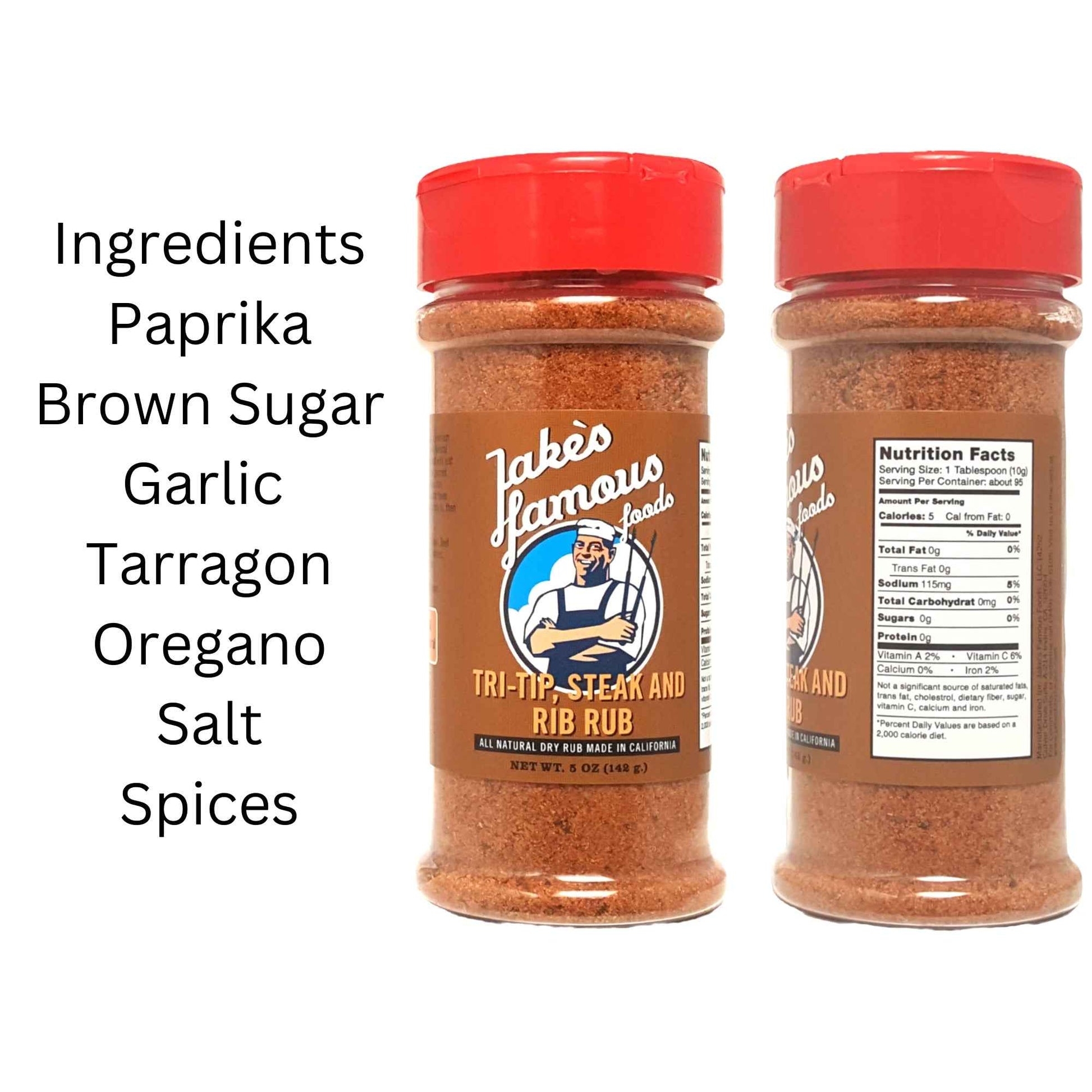 Tri Tip, Steak Seasoning Rib BBQ Rub 5 Oz