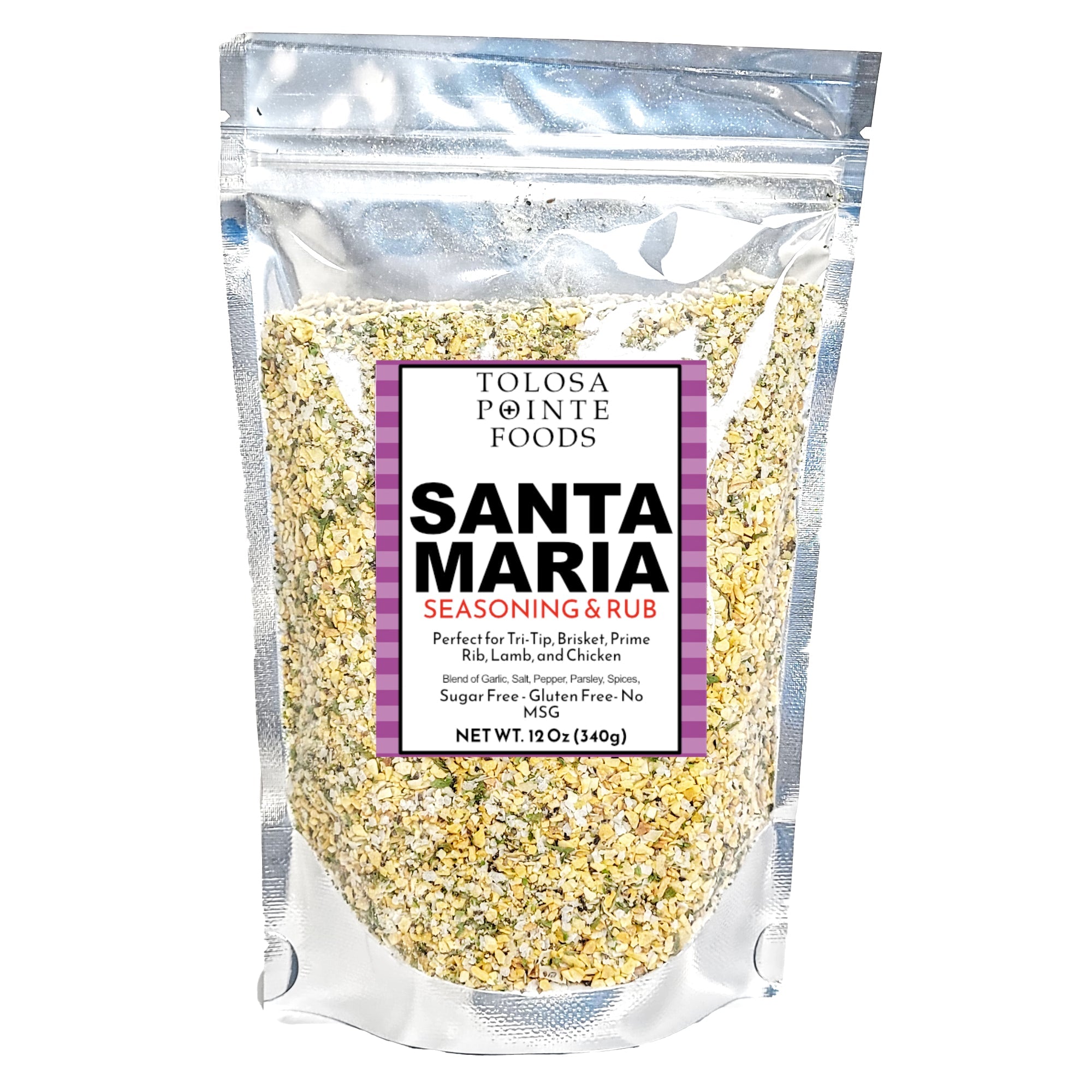 Tolosa Pointe Santa Maria Seasoning - Perfect for Tri Tip 12 Oz – Jake