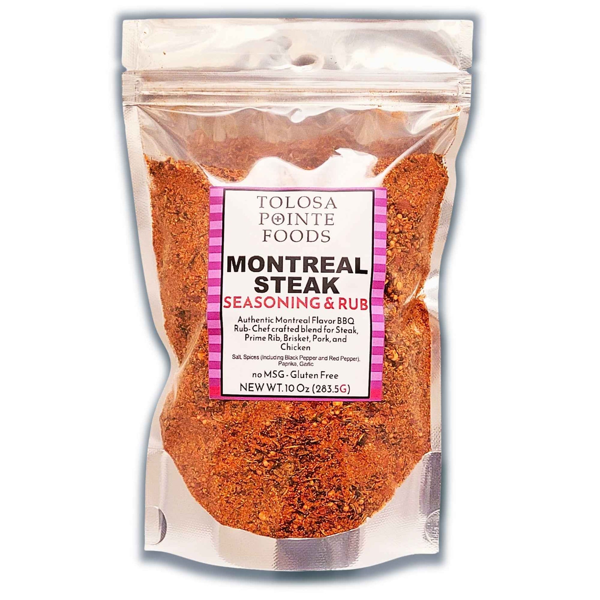 Tolosa Pointe Montreal Seasoning 10 Oz