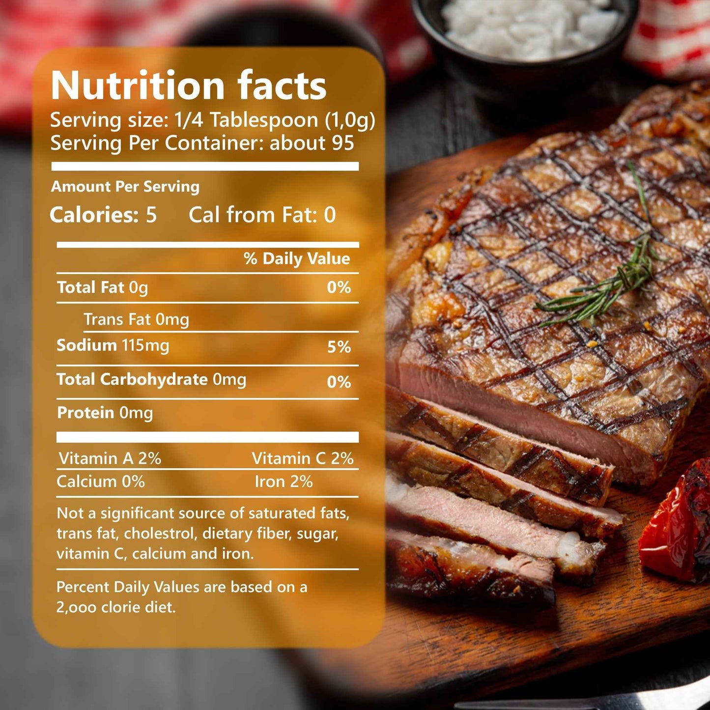 Tri Tip, Steak Seasoning Rib BBQ Rub 5 Oz