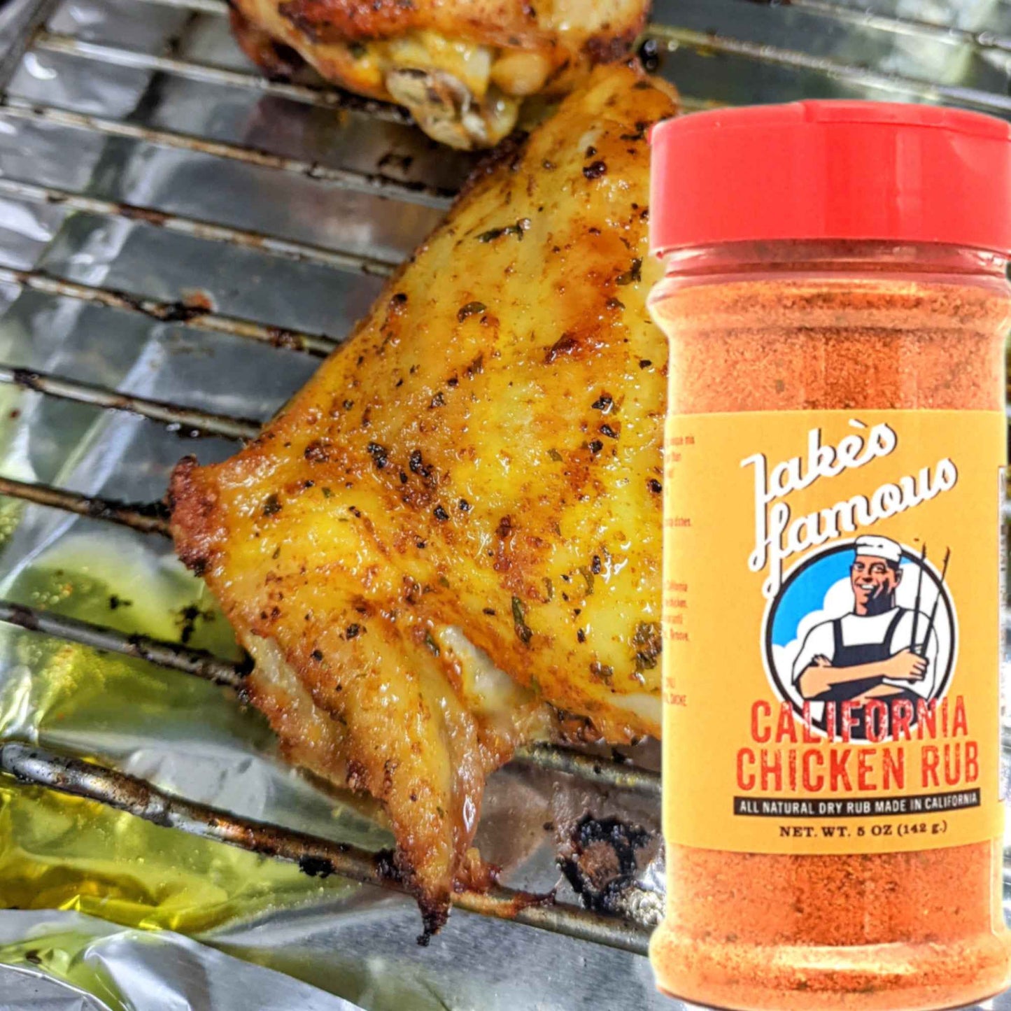 California Chicken Rub & Seasoning 5 Oz - Perfect Blend for Flavorful Dishes