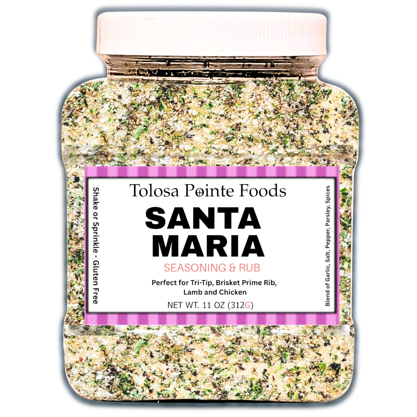 Tolosa Pointe Santa Maria Seasoning for Authentic BBQ Flavor