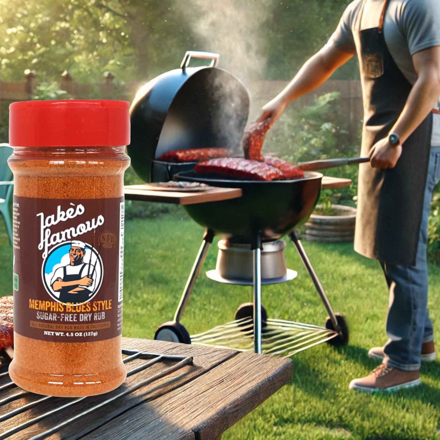 Memphis Style No Sugar BBQ Rib Rub 5 Ounce