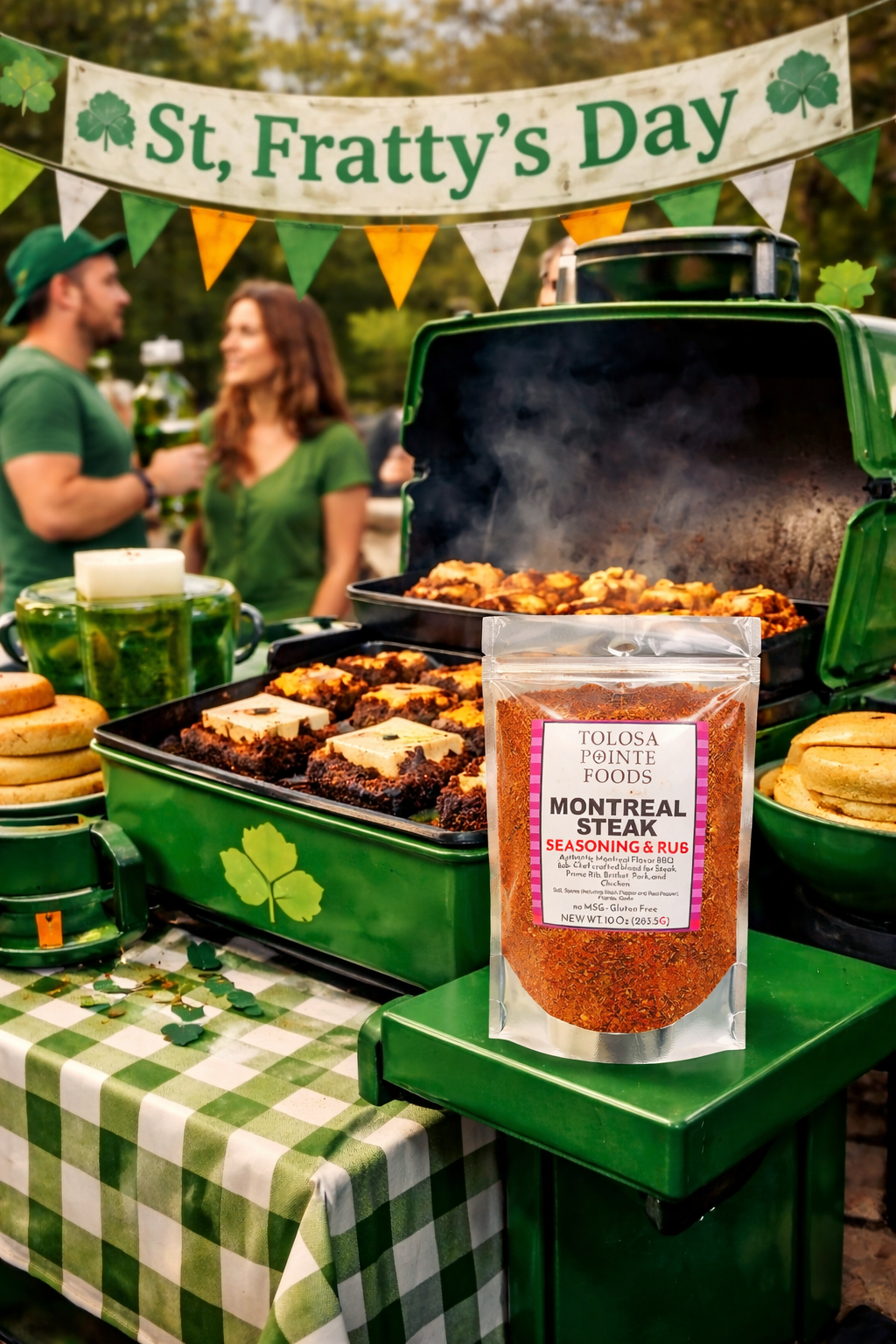 Tolosa Pointe Montreal Seasoning Rub 10 Oz - Elevate Flavor
