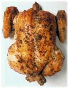 Simple Whole Roasted Chicken Recipe