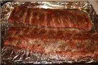 Lee's BBQ Ribs In The Oven with Rib Rub and BBQ Sauce Recipe