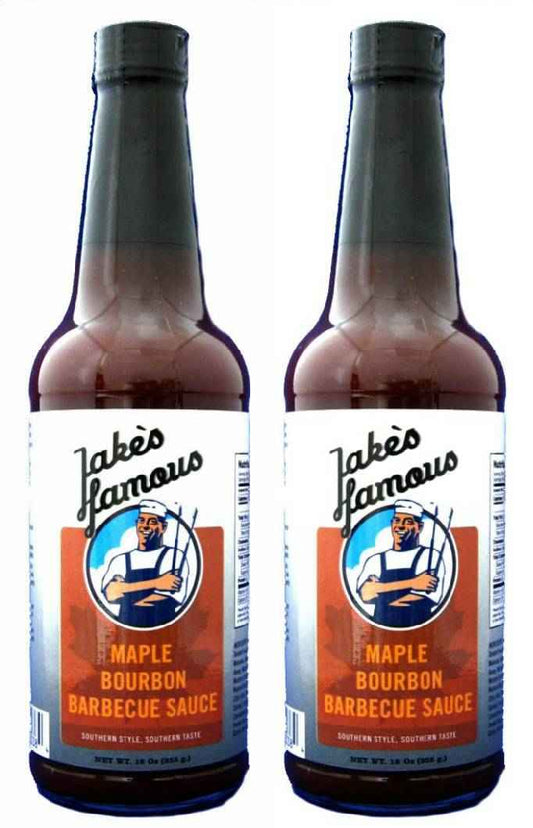 Maple Bourbon BBQ Sauce 12 Ounce 2 Pack