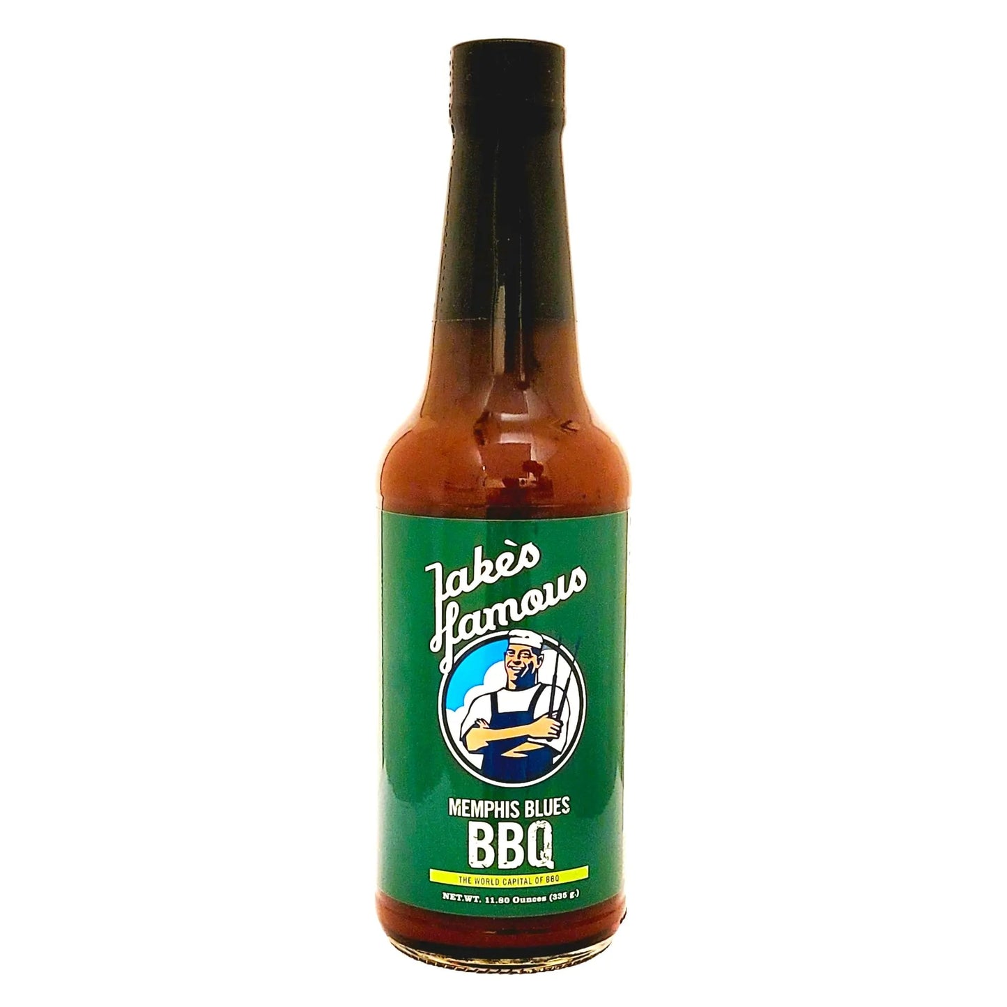 Memphis Blues BBQ Sauce 11 Oz Jake's Famous Foods