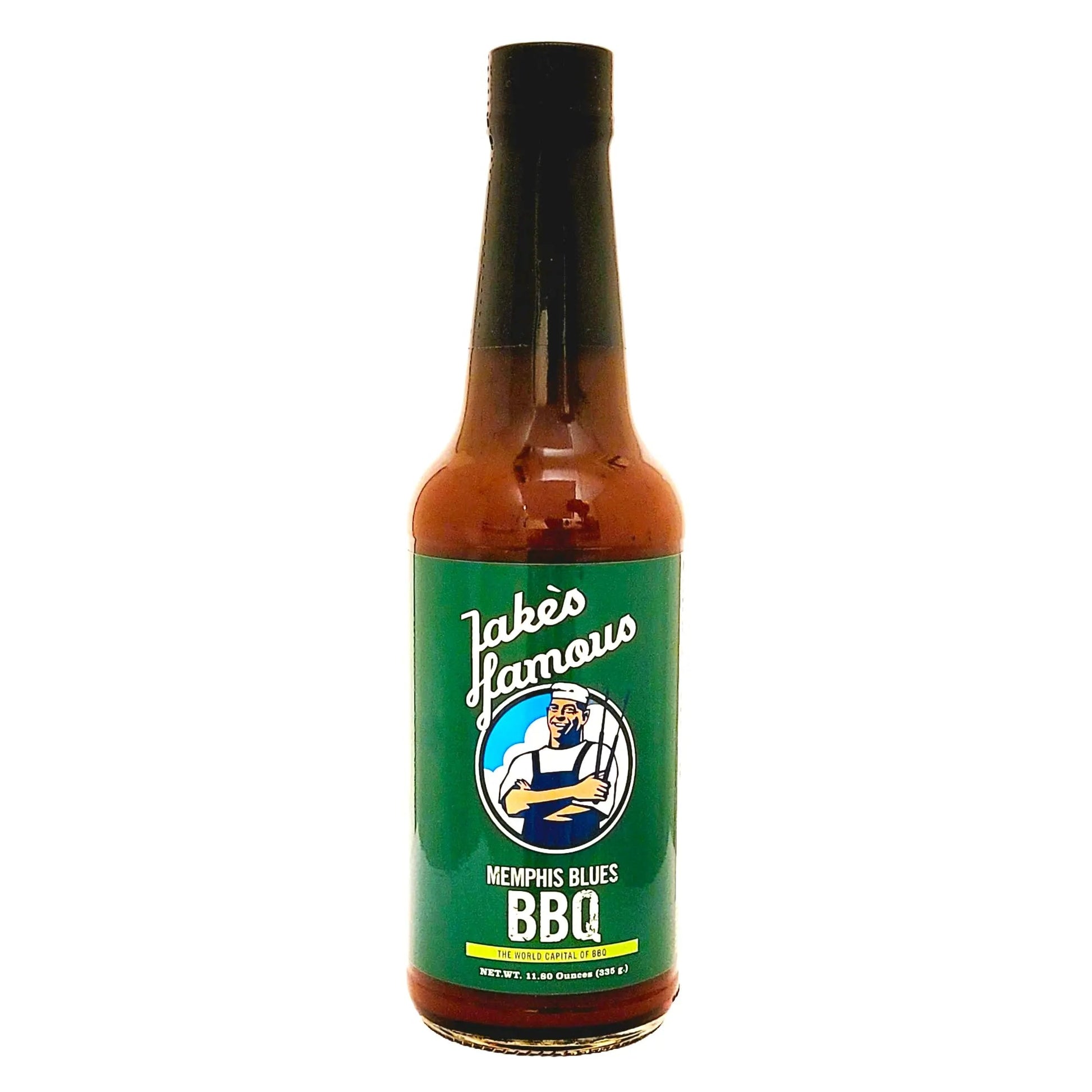 Memphis Blues BBQ Sauce 11 Oz Jake's Famous Foods