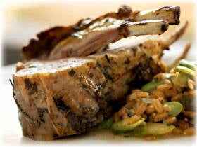 Pork Chops with Raspberry Balsamic Glaze How to