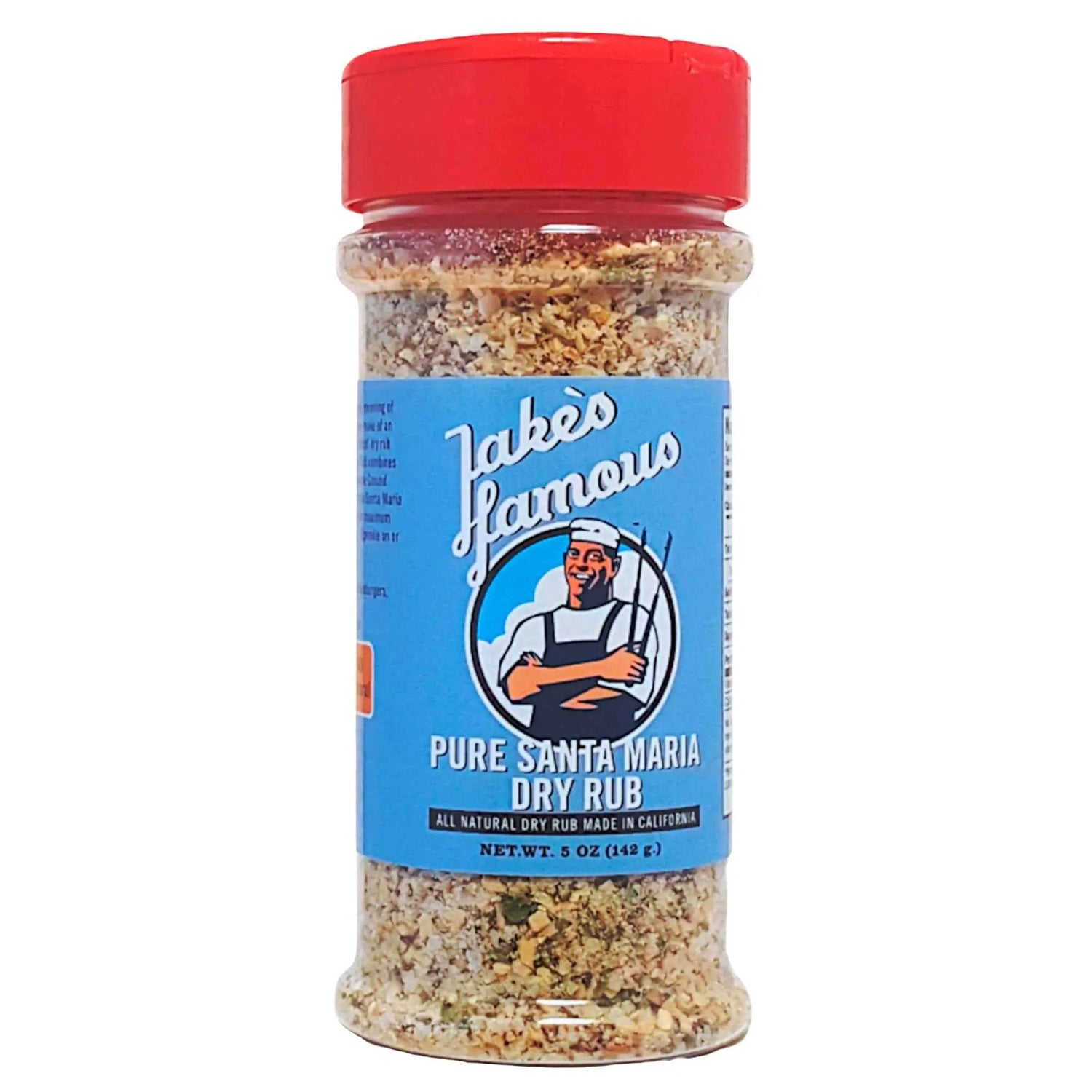 Pure Santa Maria BBQ Rub for Tri Tip and Ribs - 5 Oz Jake's Famous Foods