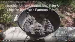 Double Snake Method BBQ Ribs Process