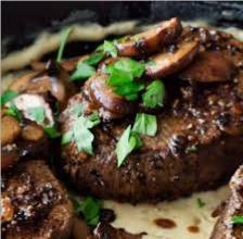 Burgundy Pepper Steak Recipes with Mushrooms