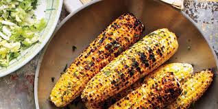 grilling corn on the cob
